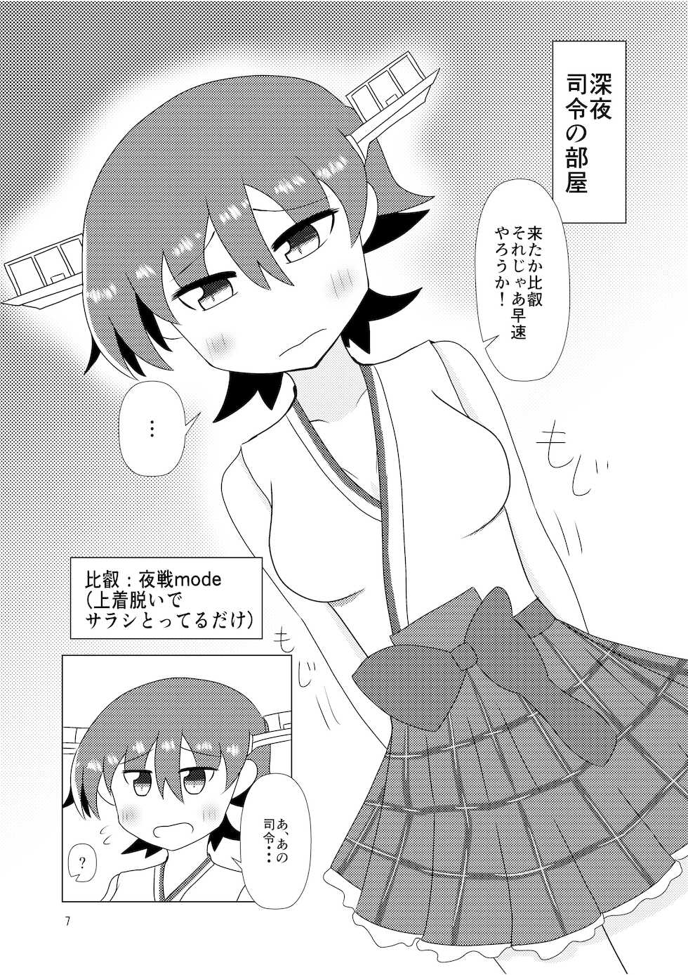 [Myontazm (Fantazm)] Hiei to H Shitai!!3 (Kantai Collection -KanColle-) [Digital] - Page 8