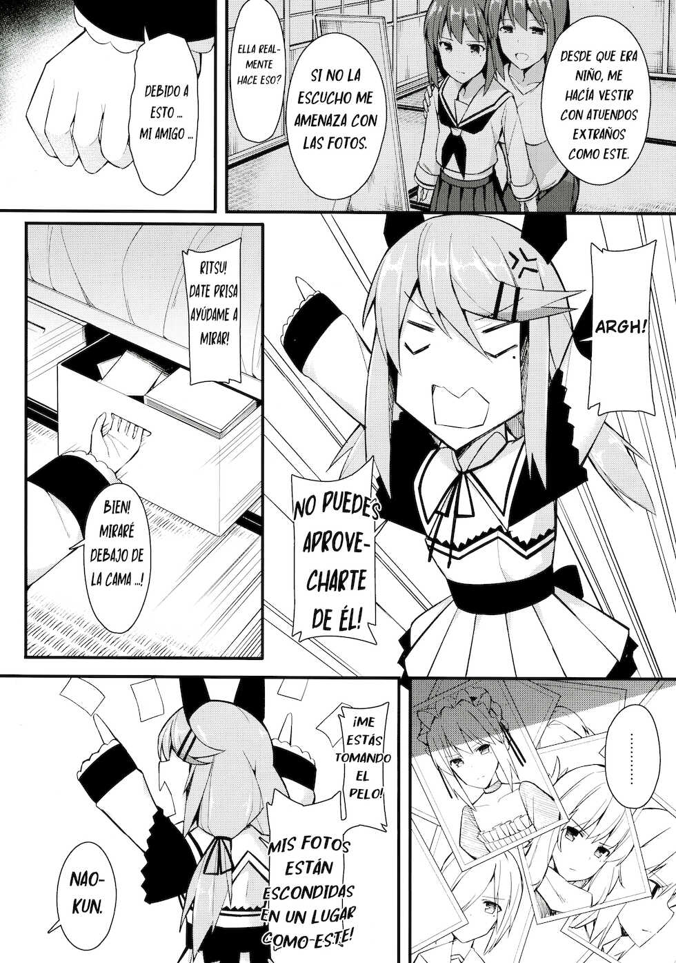 (C97) [H@BREAK (Itose Ikuto)] Koe Dashicha Barechau kara! [Spanish] [bananare22] - Page 5