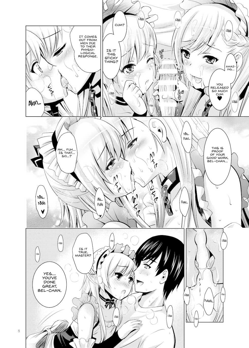 [Noriajou (Shiroi Noria, Arino Hiroshi)] BelBel no Gohoushi (Azur Lane) [English] {Hennojin} [Digital] - Page 8