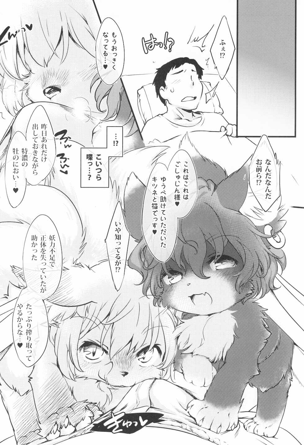 (Kemoket 9.5) [Hinaprin (Ikuta Takanon)] Mof-Pako! BABY & BEAST! (Touhou Project) - Page 10