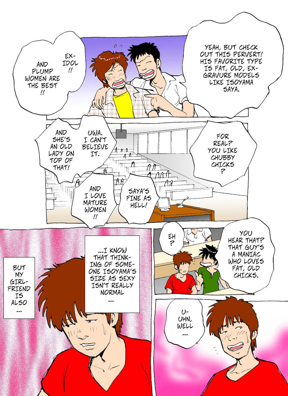 [Rafumioshi Goku Hyoe] Boku no kanojo wa hōmanjukujo - My Girlfriend is a Plump, Mature Woman [English] - Page 4