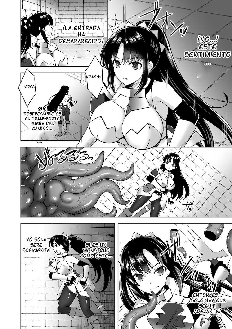 [Tenro Aya] dokitu! ero torappu darake no chika meikyuu [Español] - Page 3
