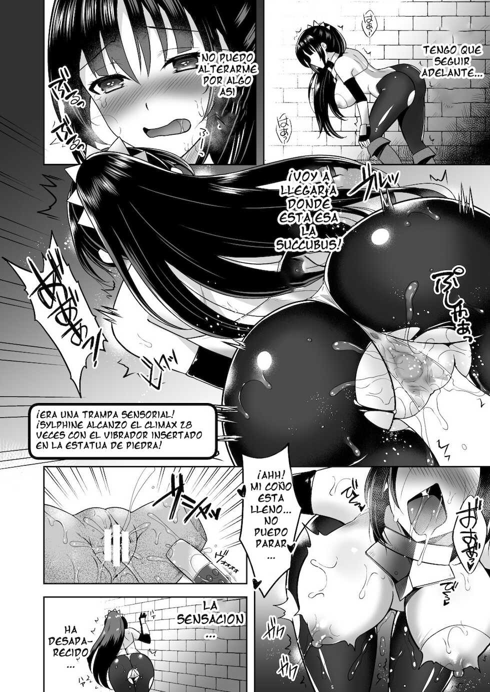 [Tenro Aya] dokitu! ero torappu darake no chika meikyuu [Español] - Page 13