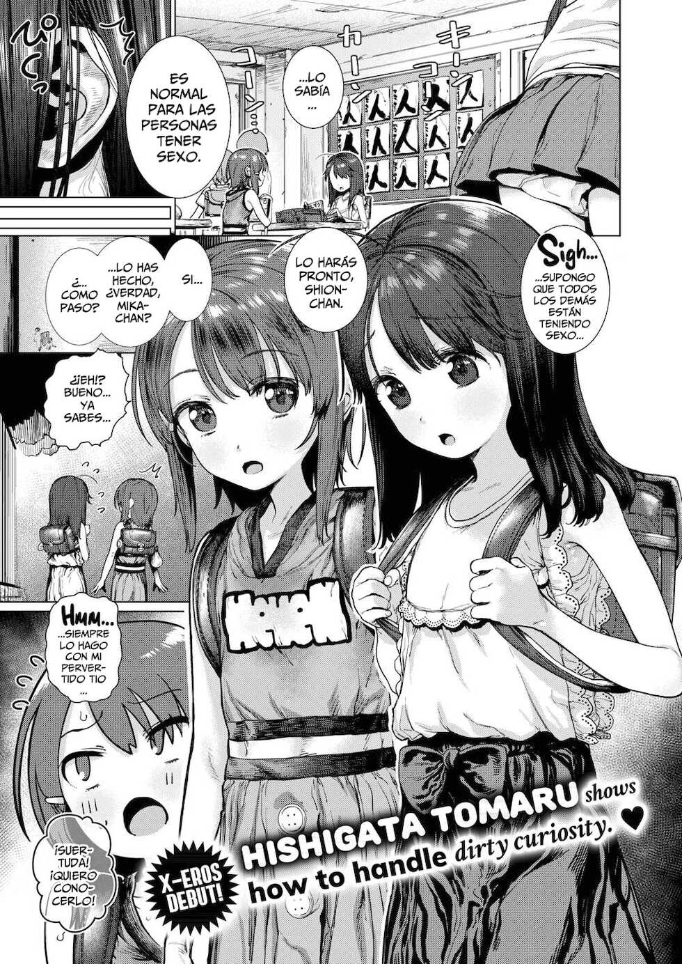 [Hishigata Tomaru] Peak Desire | Yaritai Zakari! (Suki desu... Kanari.) [Spanish] - Page 1