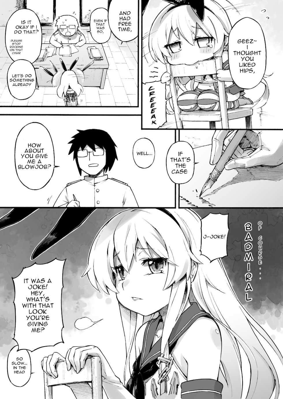 [Tamarun (Tamarun)] Shimakaze-chan no Zangyou (Kantai Collection -KanColle-) [English] [ditshick] [Digital] - Page 7