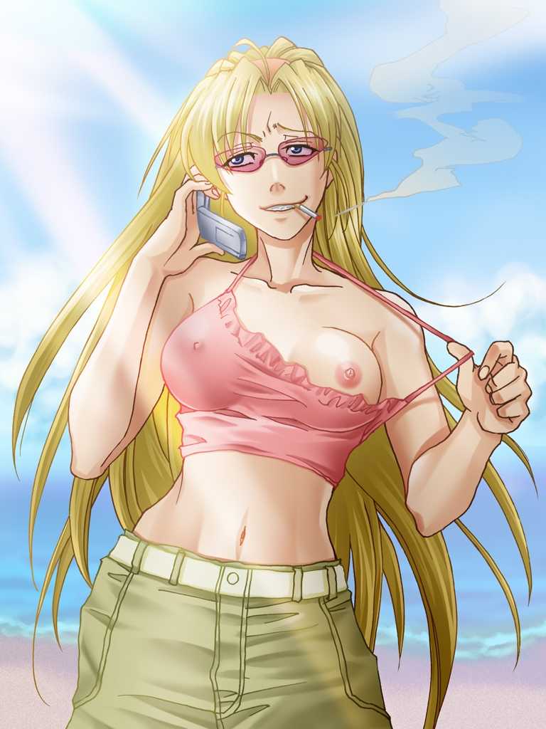 [Nightmare Express -Akumu no Takuhaibin-] Yokubou Kaiki dai 321 shou - Black Bondage Chichi 2 Anego no Chiru Tokoro - (Black Lagoon) - Page 20