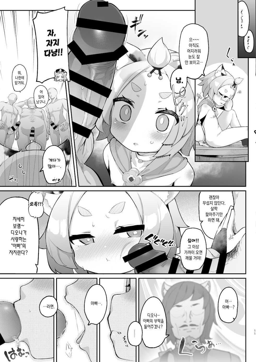 [Jajujo (Jovejun.)] Diona no Himitsu no Cocktail | 디오나의 비밀의 칵테일 (Genshin Impact) [Korean] [Team Edge] [Digital] - Page 11