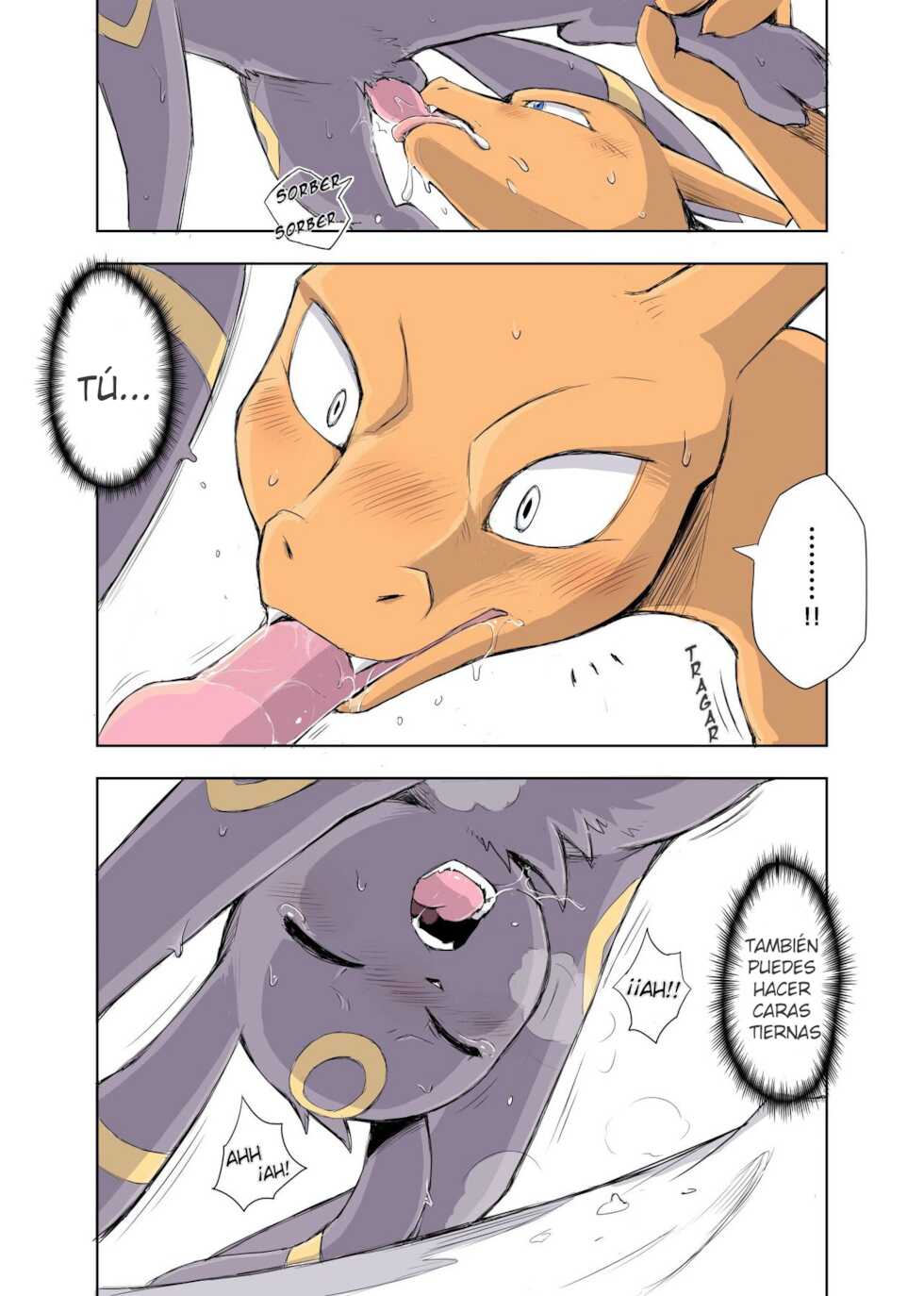 [yamatokuroko965] Charizard x Umbreon (Spanish) [Hollowman] - Page 3