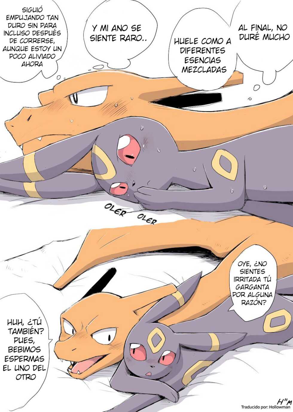 [yamatokuroko965] Charizard x Umbreon (Spanish) [Hollowman] - Page 9