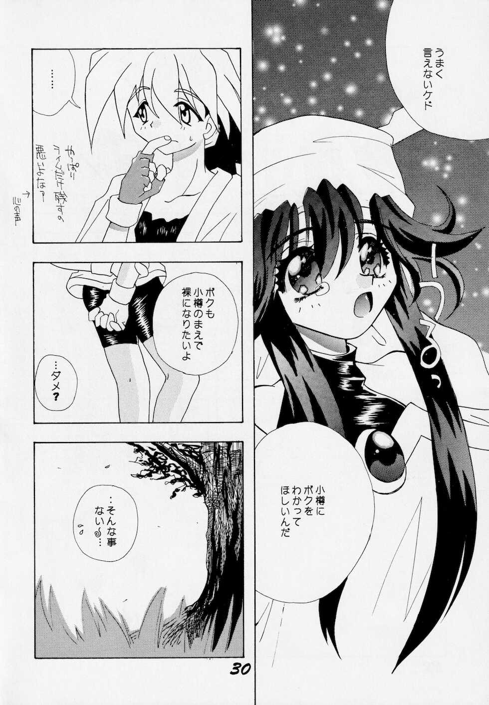[AZA, SHYNESS OVER DRIVE (Hoashi Satoru, Motozaki Akira)] Abaredaiko 2  (Saber Marionette J) - Page 29