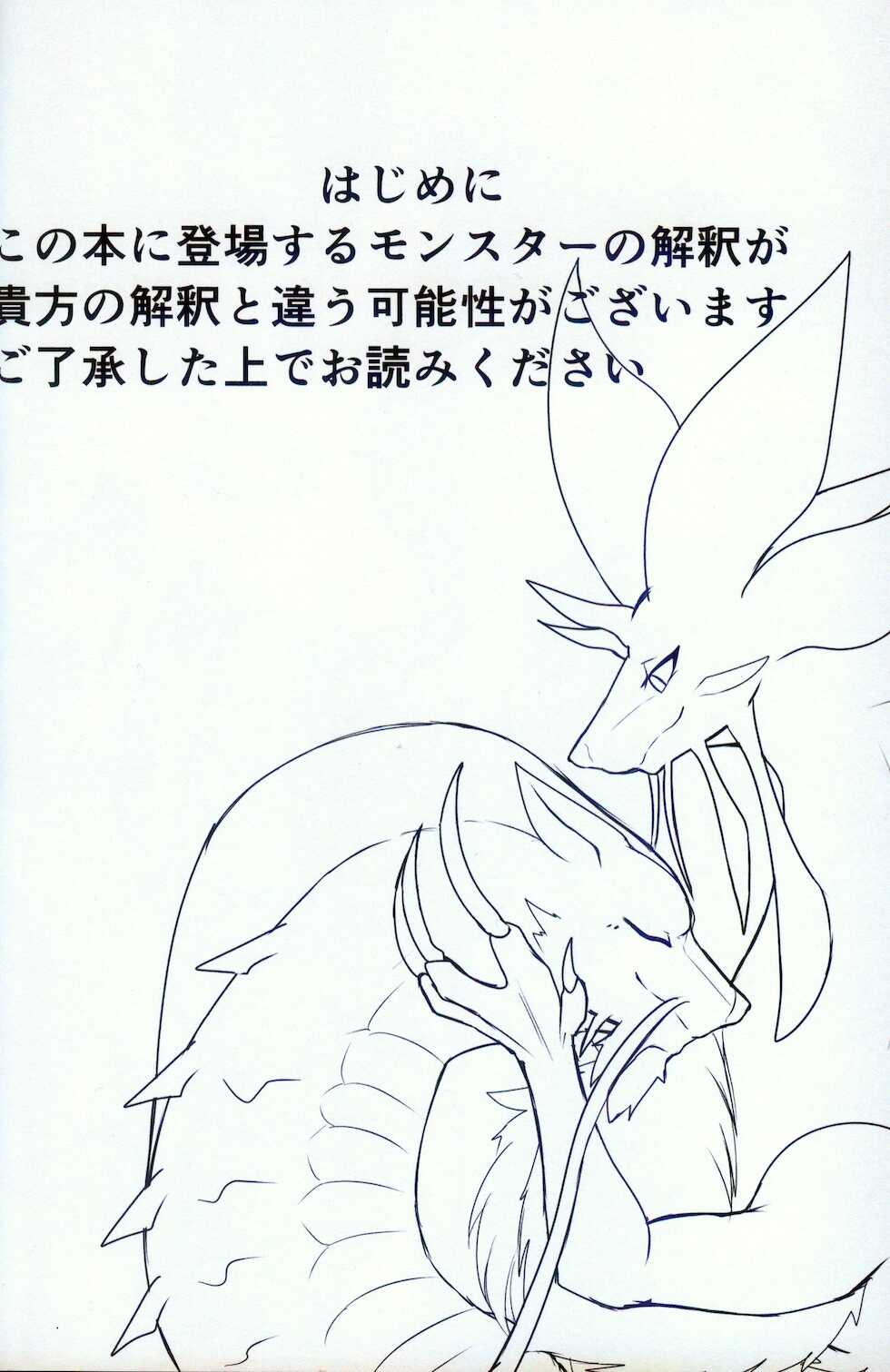 (Kemoket 10) [increase Masuda (Feruta)] Kireina Kimiga | 美丽的你 (Monster Hunter) [Chinese] [虾皮汉化组] - Page 3