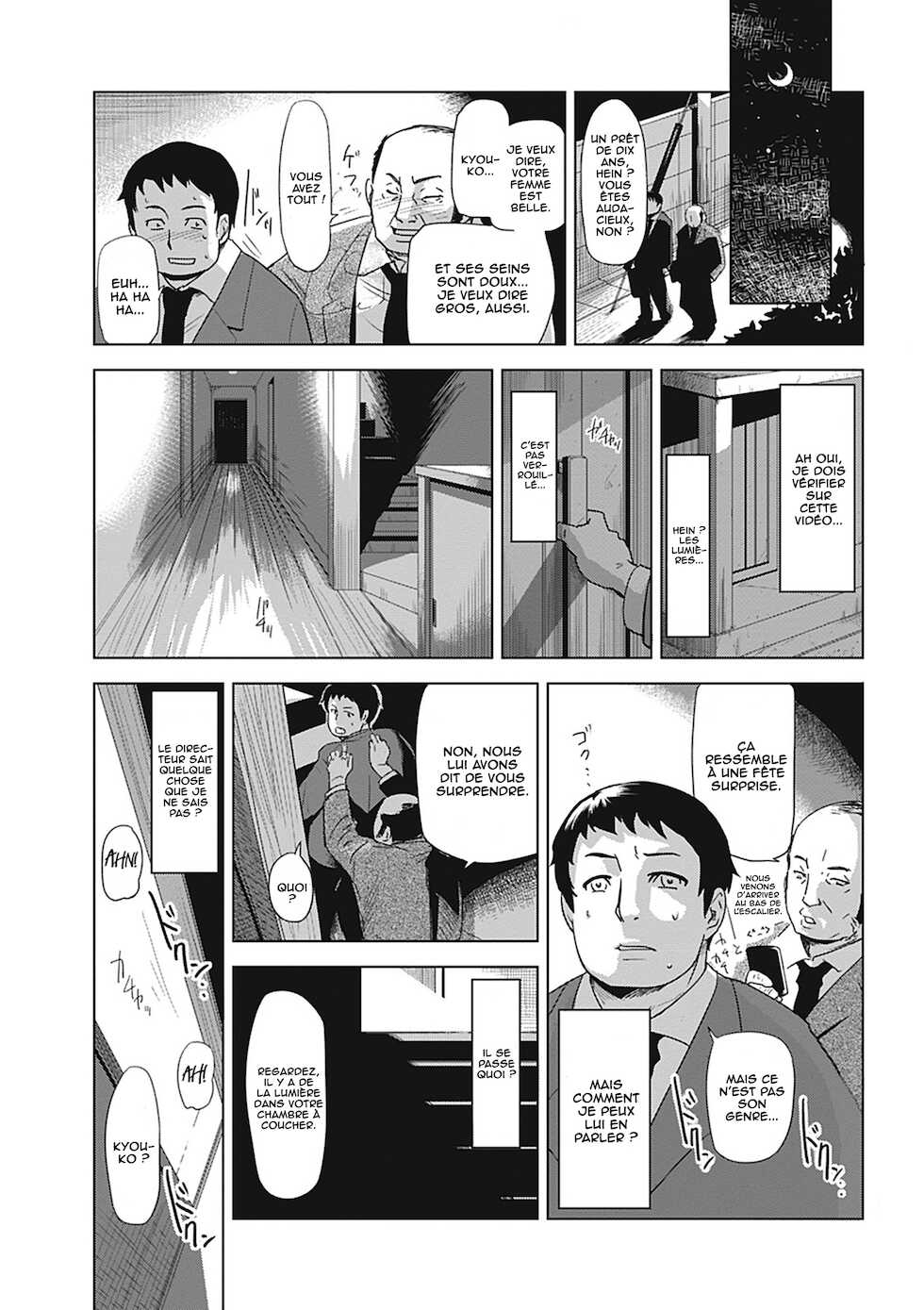 [Edo Shigezu] Netorare Saijiki ~Ootsuka Kyouko no Baai~ (Bishoujo Kakumei KIWAME 2012-04 Vol. 19) [French] [O-S] [Digital] - Page 3