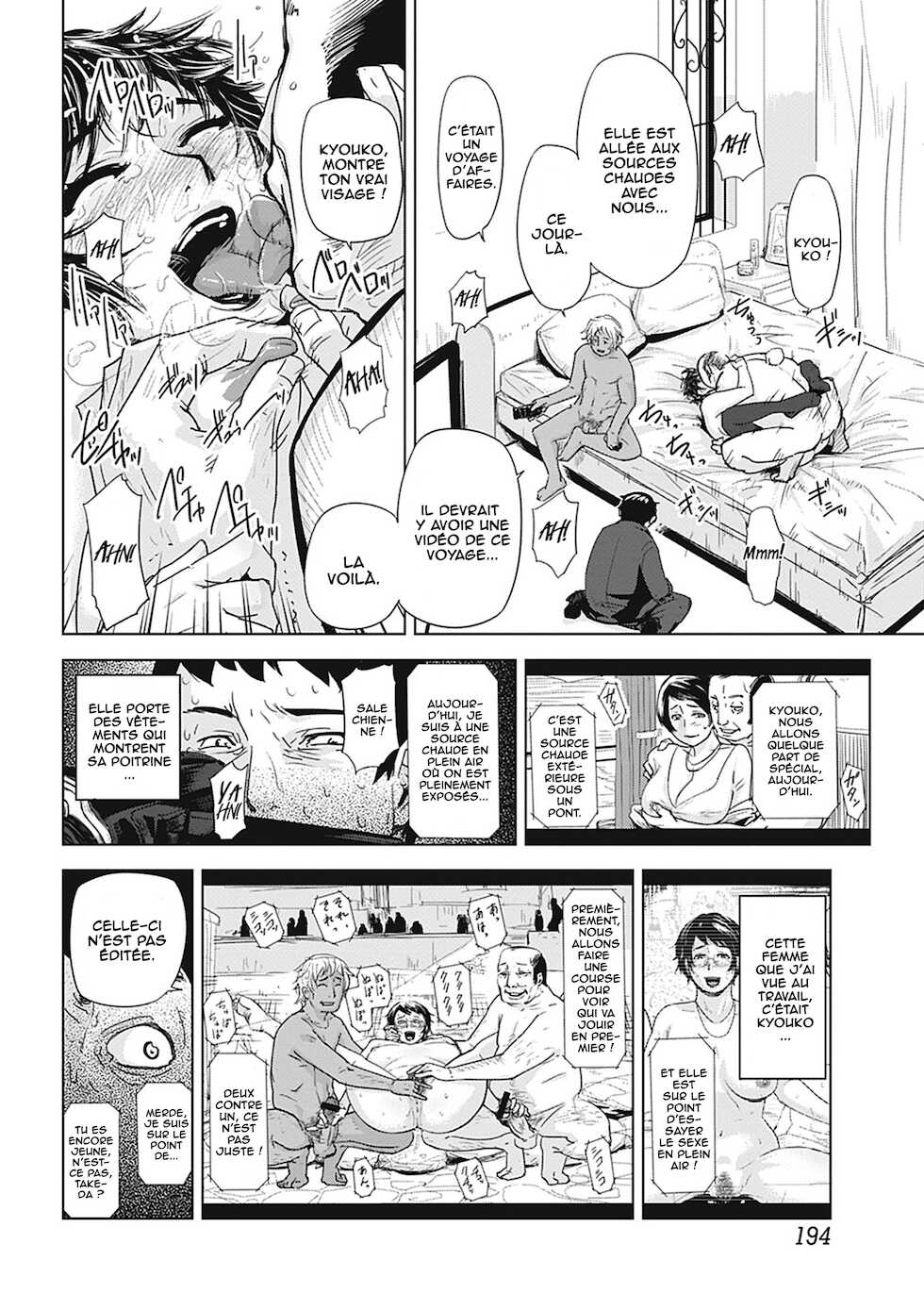[Edo Shigezu] Netorare Saijiki ~Ootsuka Kyouko no Baai~ (Bishoujo Kakumei KIWAME 2012-04 Vol. 19) [French] [O-S] [Digital] - Page 14
