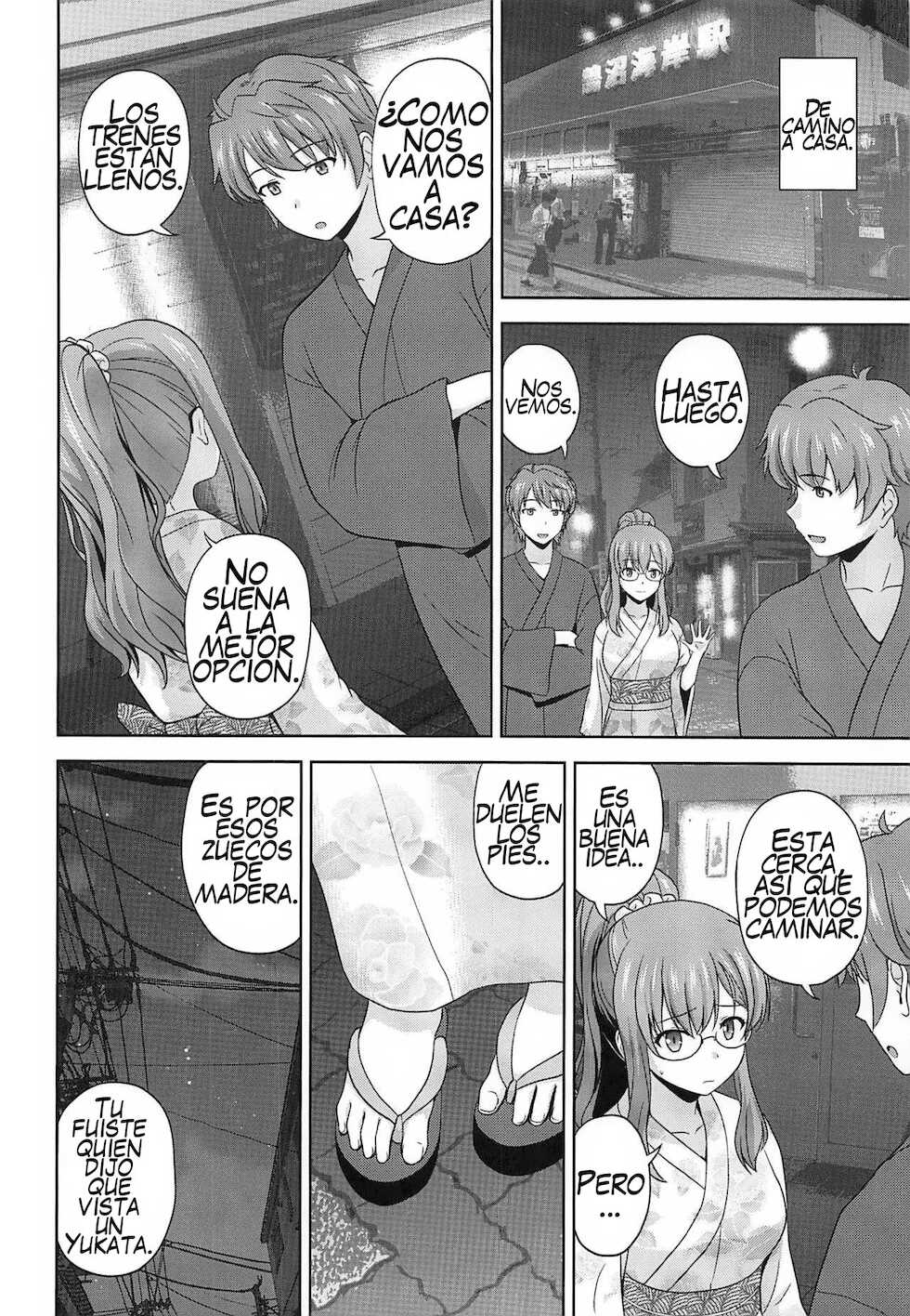 (C96) [G-SCAN CORP. (Satou Chagashi)] Seishun Blonde Tangram (Seishun Buta Yarou wa Bunny Girl Senpai no Yume o Minai) [Spanish] - Page 3