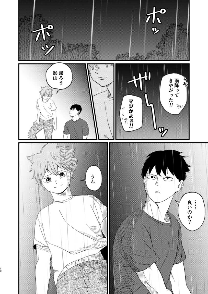 [Bousou Kajitsu (ANZU)] Yoru ni Saku (Haikyuu!!) [Digital] - Page 10