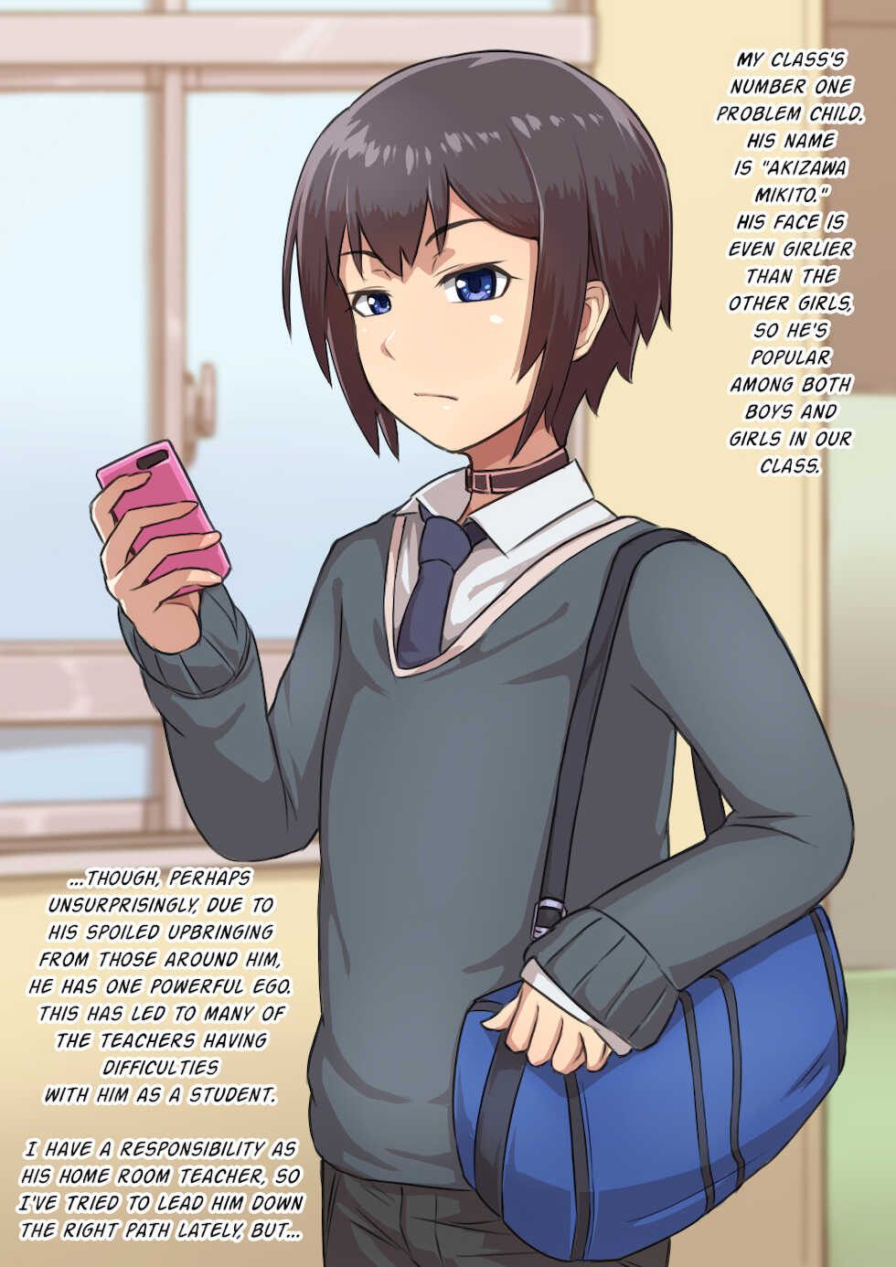[Hagurumarokuro (Silver Radish)] Otokonoko to xx No. 1 ~Josou Shumi no Oshiego Hen~ [English] [mysterymeat3] - Page 4