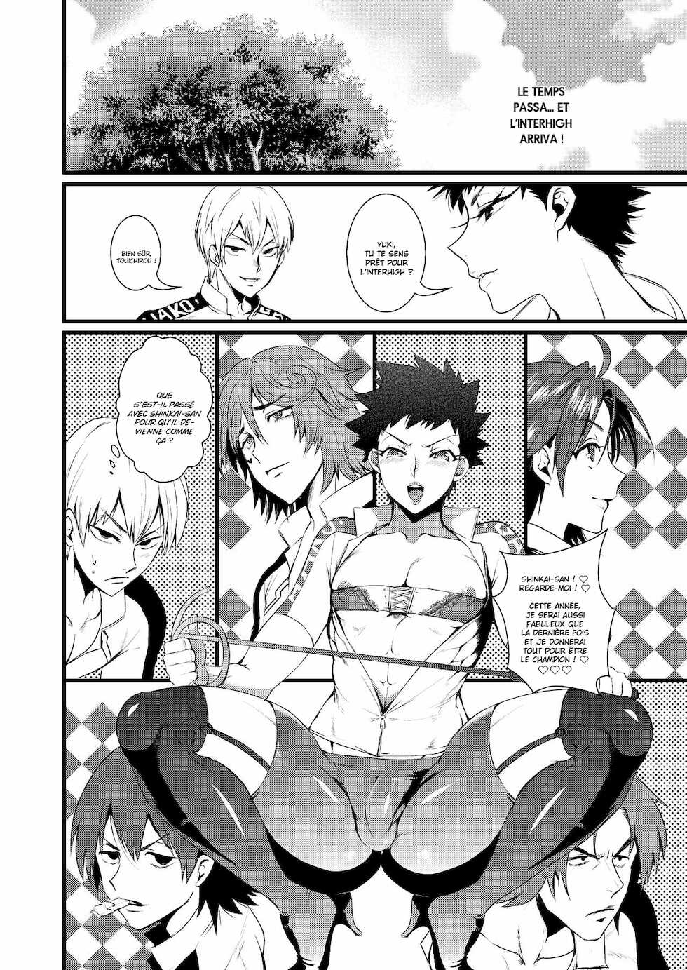 (Zenkai Cadence 3) [Kuzuya (Riko)] Kinniku Josou Shounen (Yowamushi Pedal) [French] [yinaku] - Page 19