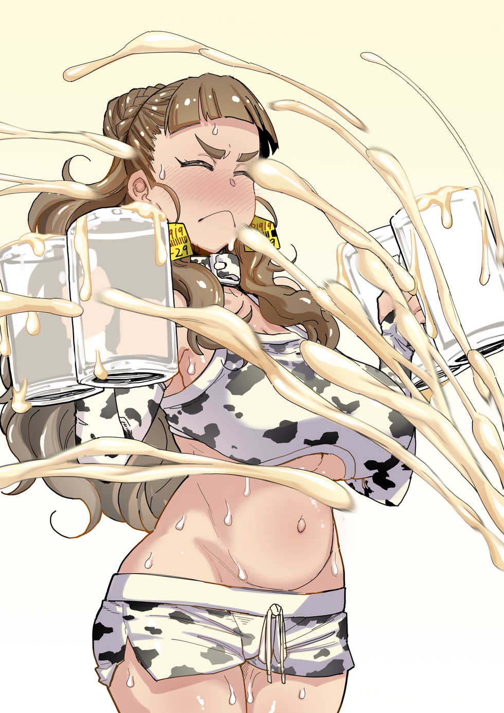 [Dekosuke] Gingashin'nen Ushi Kosu Nao no Zāmengeppu - Page 14