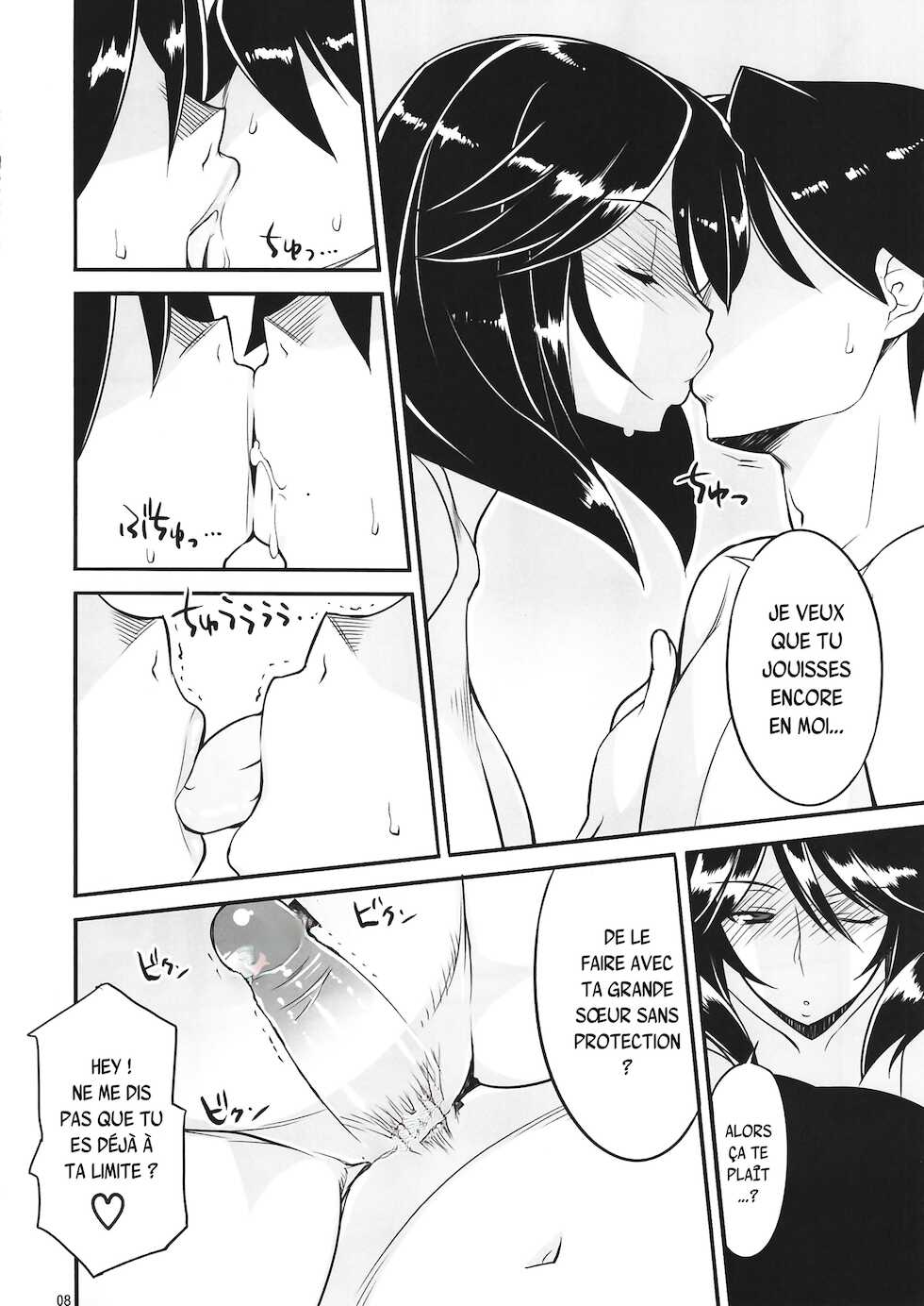 [AXZ (Ryuuta)] Infinite Chifuyu-nee! Angel's stroke 54 (IS <Infinite Stratos>) [French] {SAXtrad} [Decensored] - Page 9