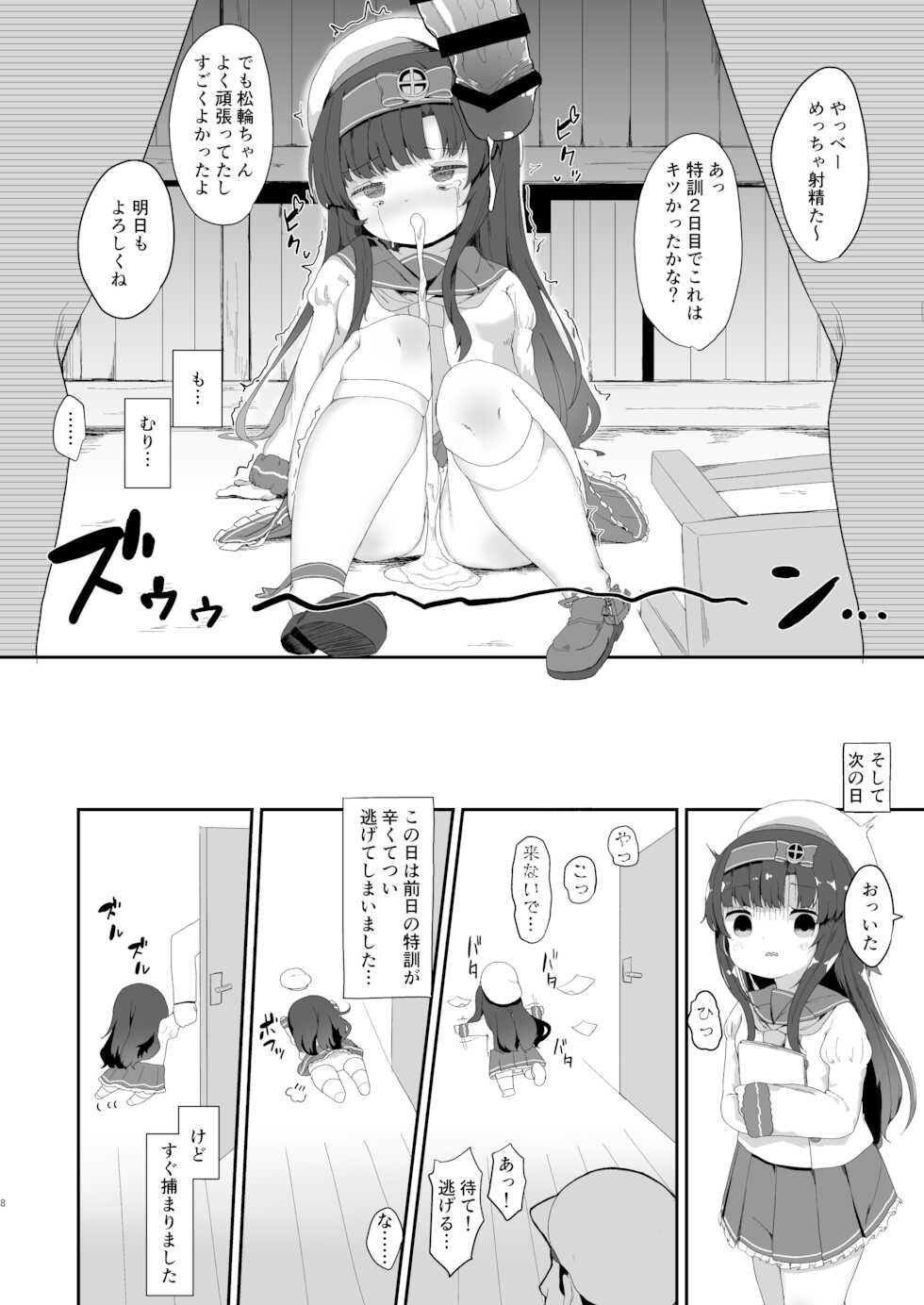 [Mugichoko Store (Mugichoko)] Matsuwa-chan no Himitsu no Tokkun Nisshi (Kantai Collection -KanColle-) [Digital] - Page 7
