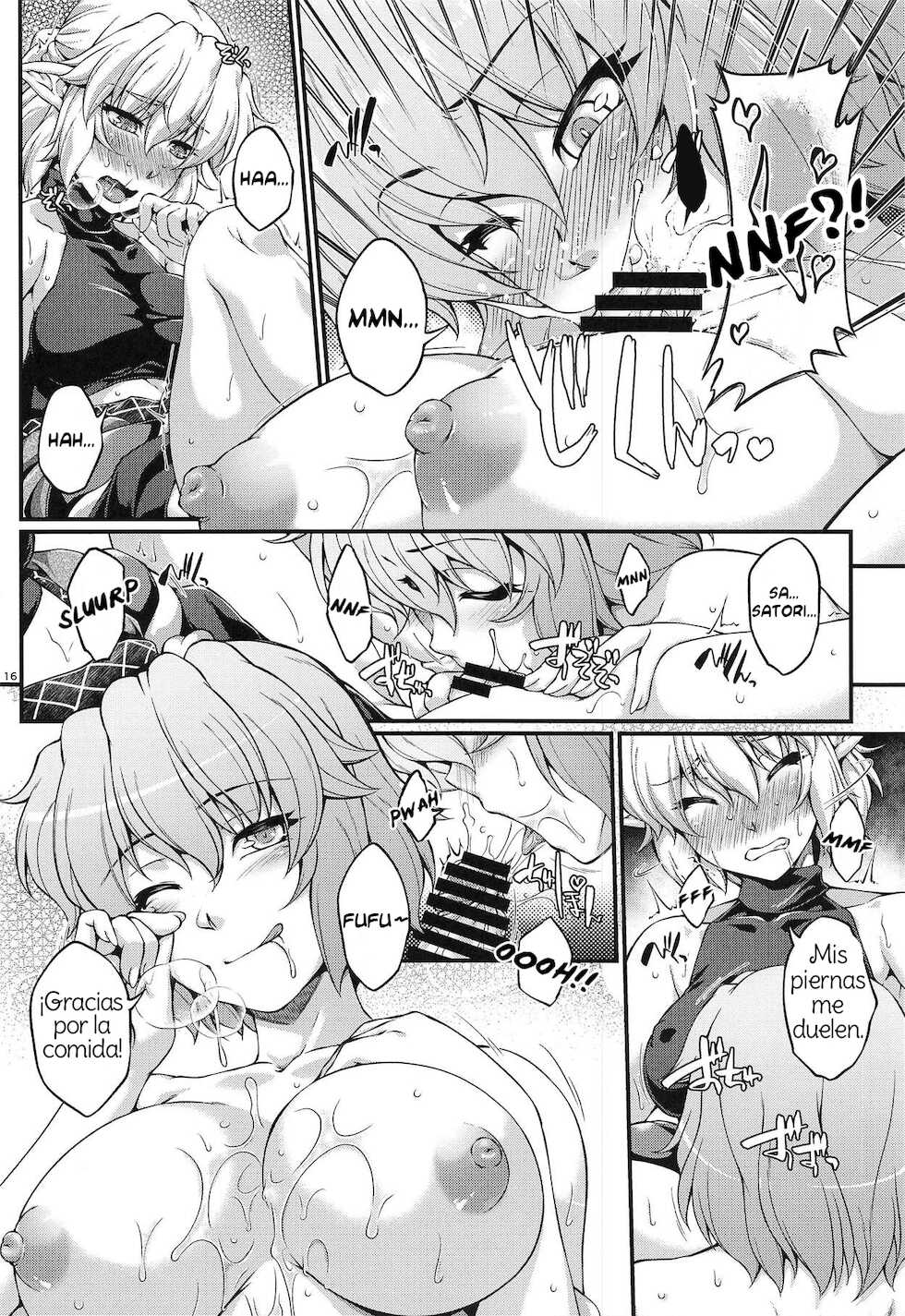 (C95) [Kougeki (Ootsuki Wataru)] SatoPar Reversible (Touhou Project) [Spanish] [Amaterasu] - Page 15
