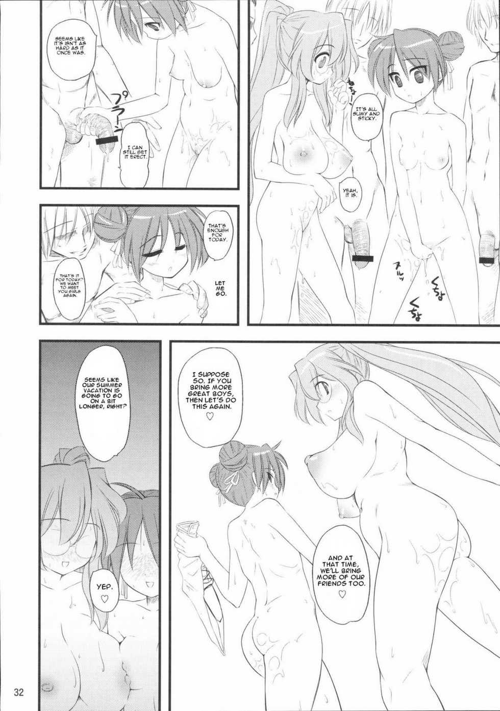 (C72) [Hi-PER PINCH (clover)] Natsu in Summer (Lucky Star) [English] [CGrascal] - Page 31