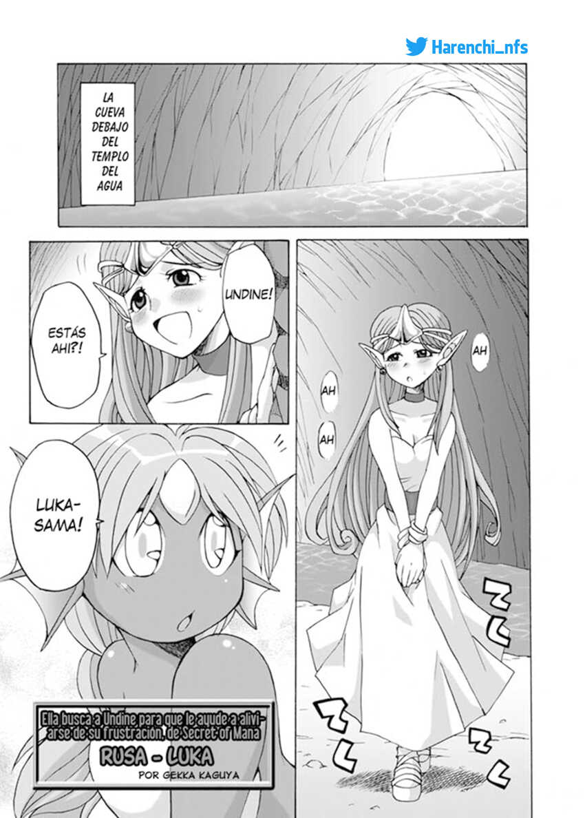 [Kaguya Hime Koubou (Gekka Kaguya, Takatsu Keita)] Komaka Sugite Tsutawaranai Ero Doujin Senshuken (Seiken Densetsu 2) [Spanish] - Page 2