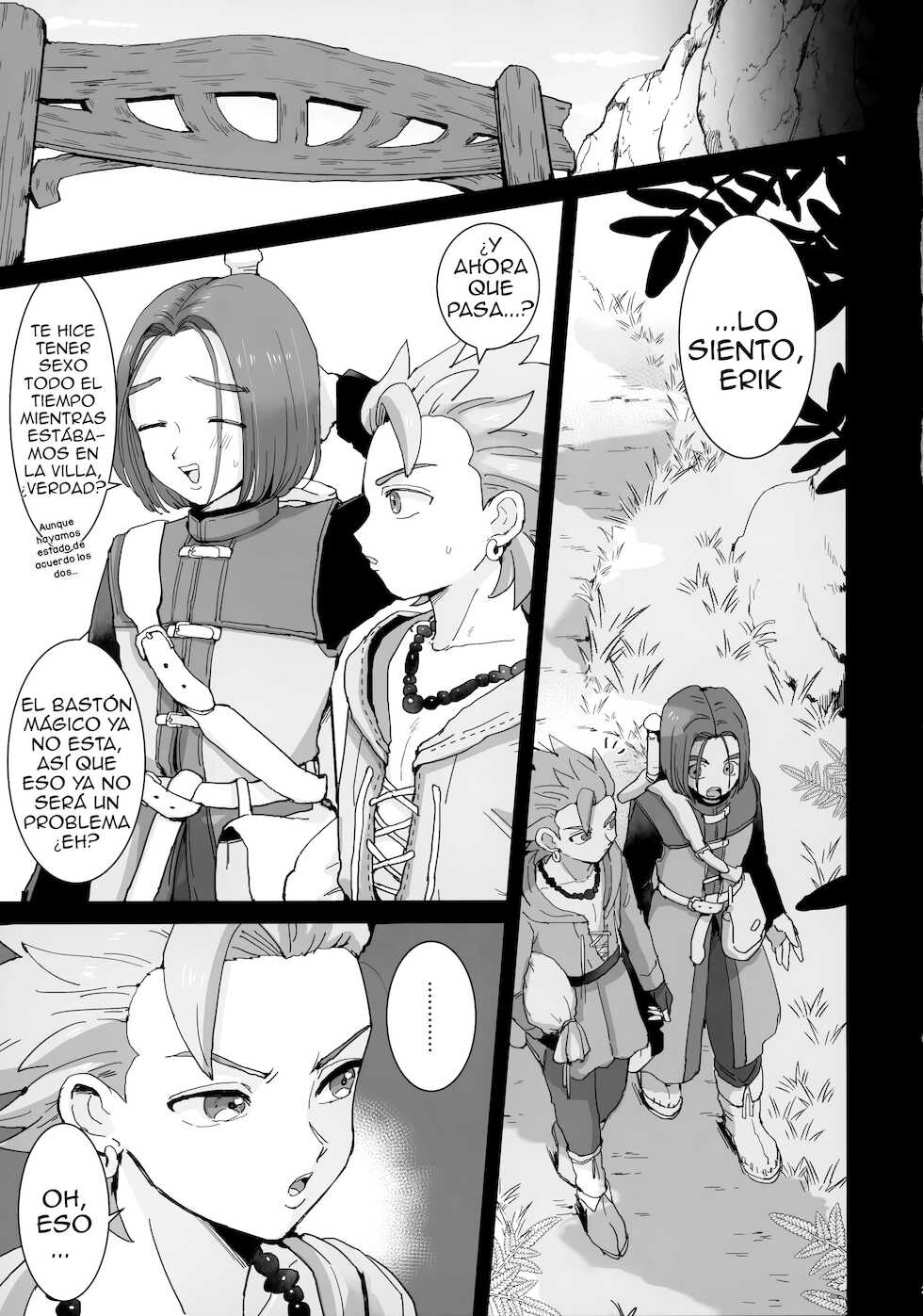 [Sinistra (Eda)] Ishi no mura de okita koto (Dragon Quest XI) [Spanish] [Delnero] - Page 30