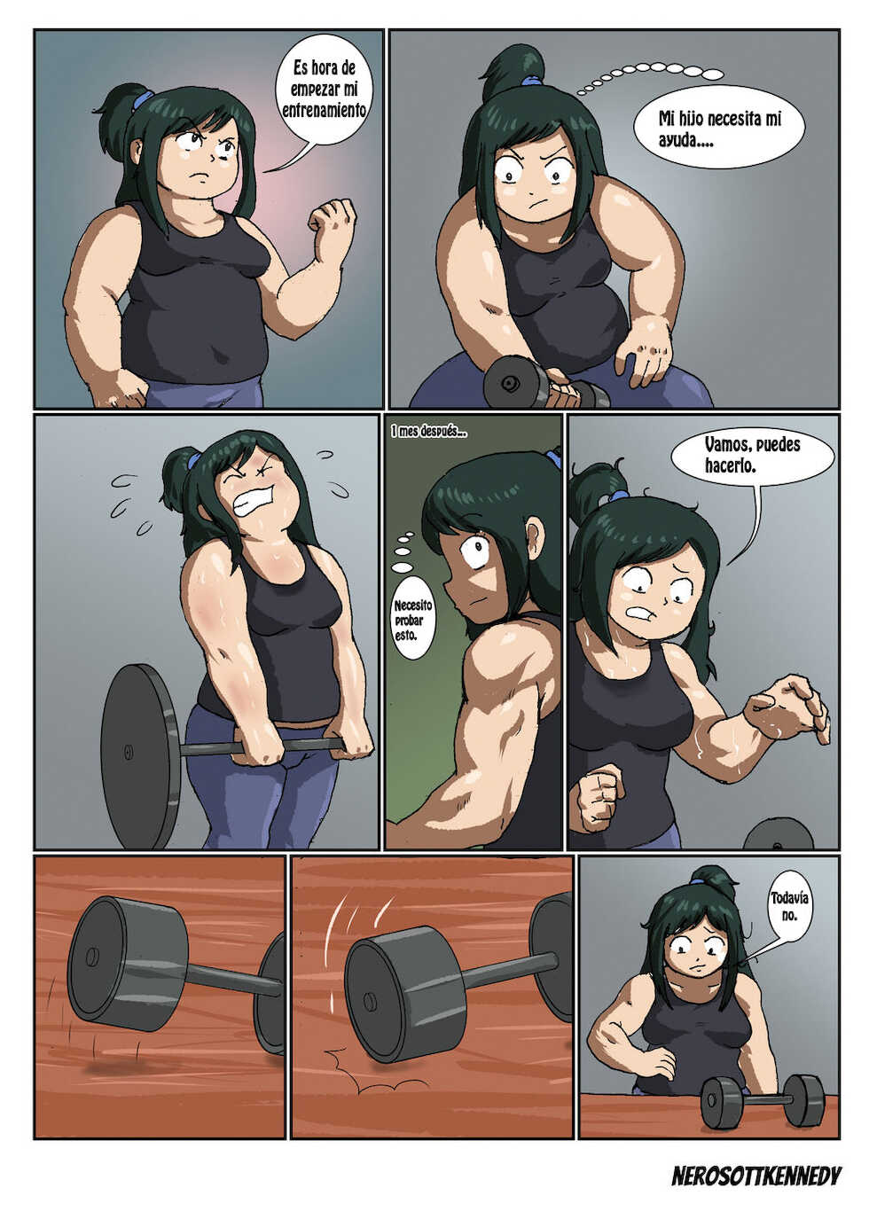 [NEROSCOTTKENNEDY] Strong mom (spanish) - Page 4
