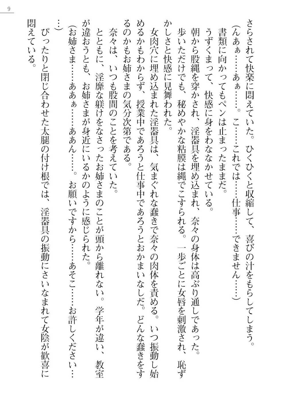 [Okashita Makoto, Hiura R] Nana no Gakuen Life Gaiden - Page 9