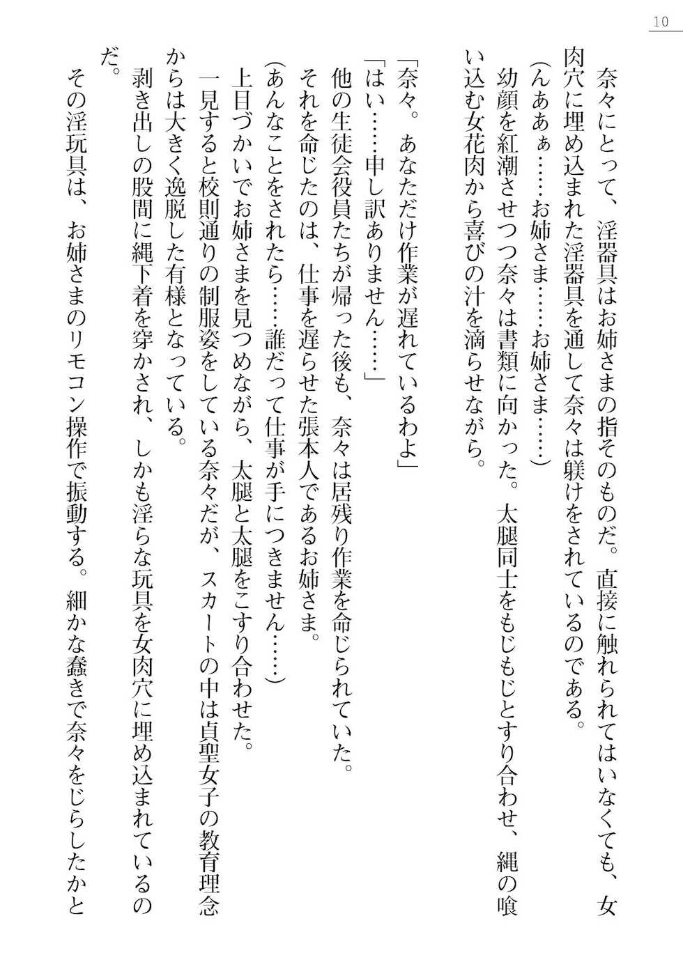 [Okashita Makoto, Hiura R] Nana no Gakuen Life Gaiden - Page 10