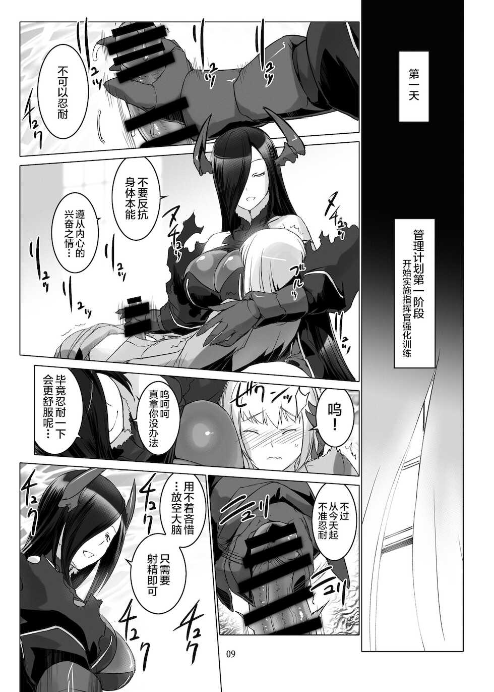 [MISS BLACK OFFLINE (MISS BLACK)] Jouyoku Kyousou Kumikyoku Dai Ichi Gakushou Revival (Azur Lane) [Chinese] [黎欧x苍蓝星汉化组] [Digital] - Page 10