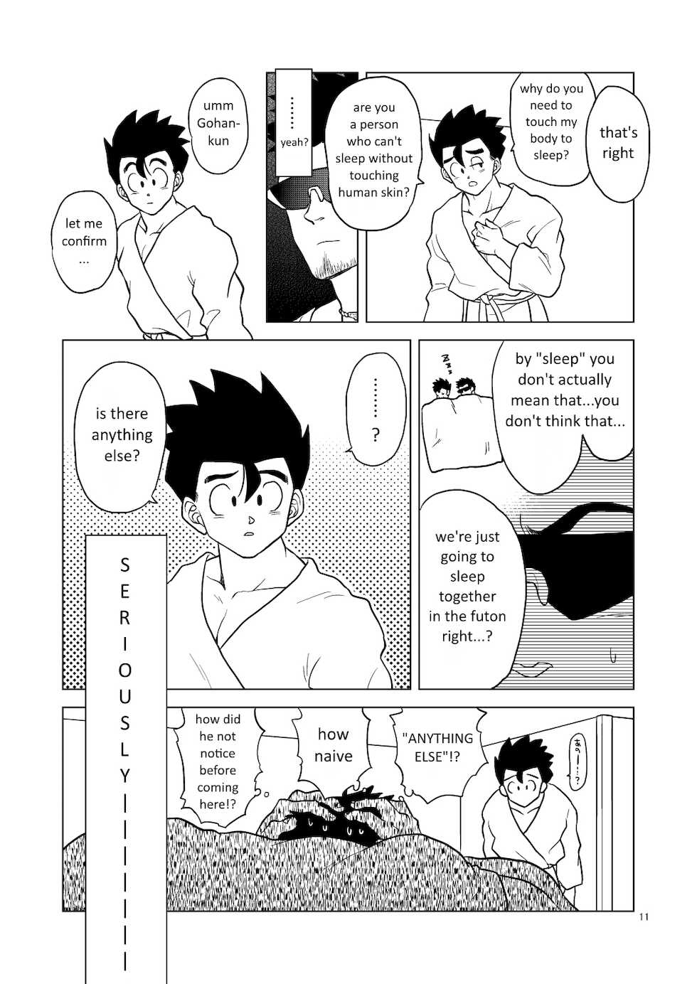 [Tousoku Chokusen Undou (Pain)] Gohan o Taberu Hon (Dragon Ball Z) [English] [Digital] - Page 10