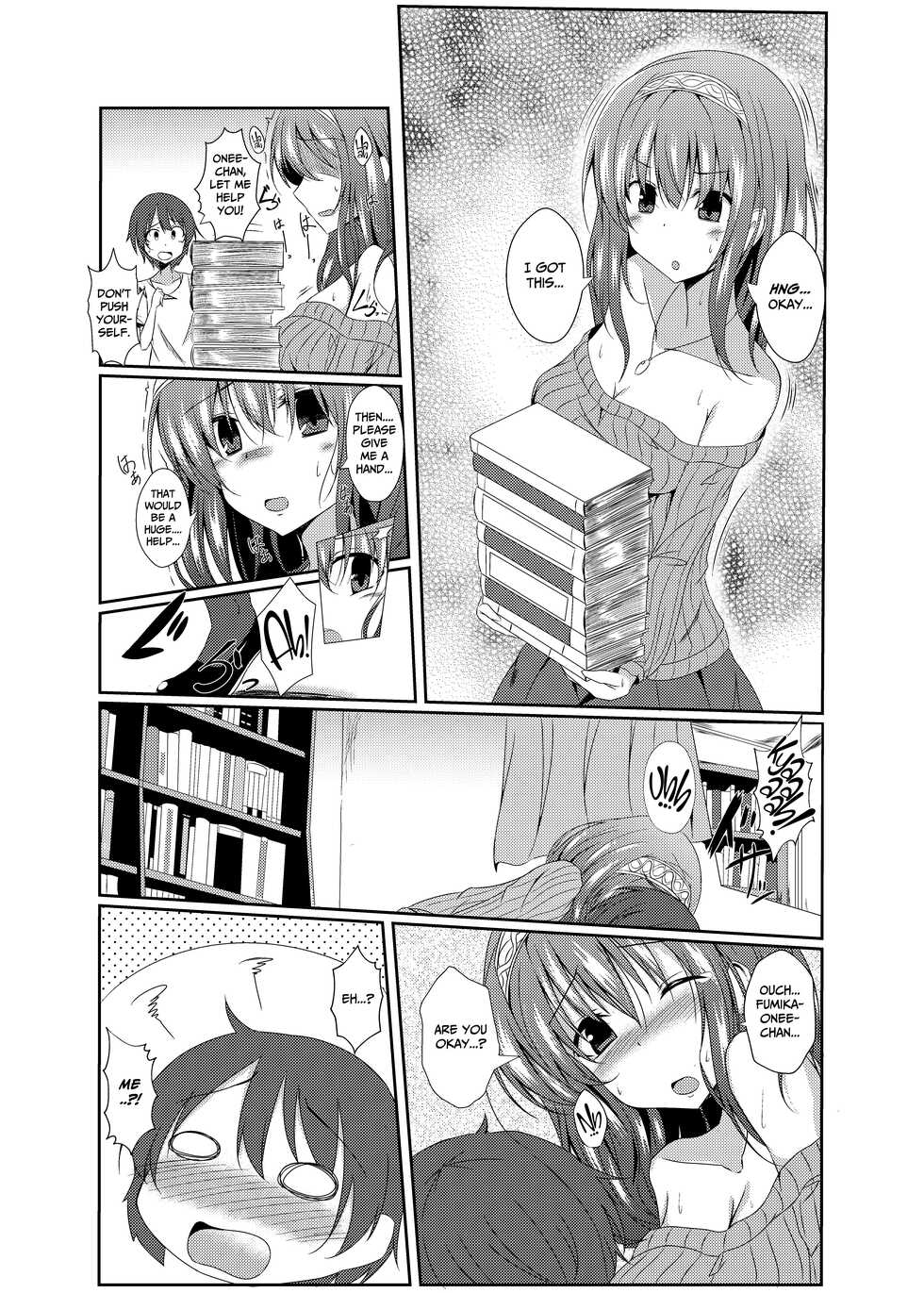 [Taketombo (Naba)] Fumika Onee-chan to Irekawacchau Hon | A Book About Switching Bodies With Fumika-onee-chan (THE IDOLM@STER CINDERELLA GIRLS) [English] [CulturedCommissions] - Page 3