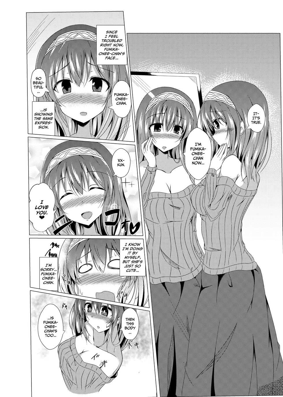 [Taketombo (Naba)] Fumika Onee-chan to Irekawacchau Hon | A Book About Switching Bodies With Fumika-onee-chan (THE IDOLM@STER CINDERELLA GIRLS) [English] [CulturedCommissions] - Page 5