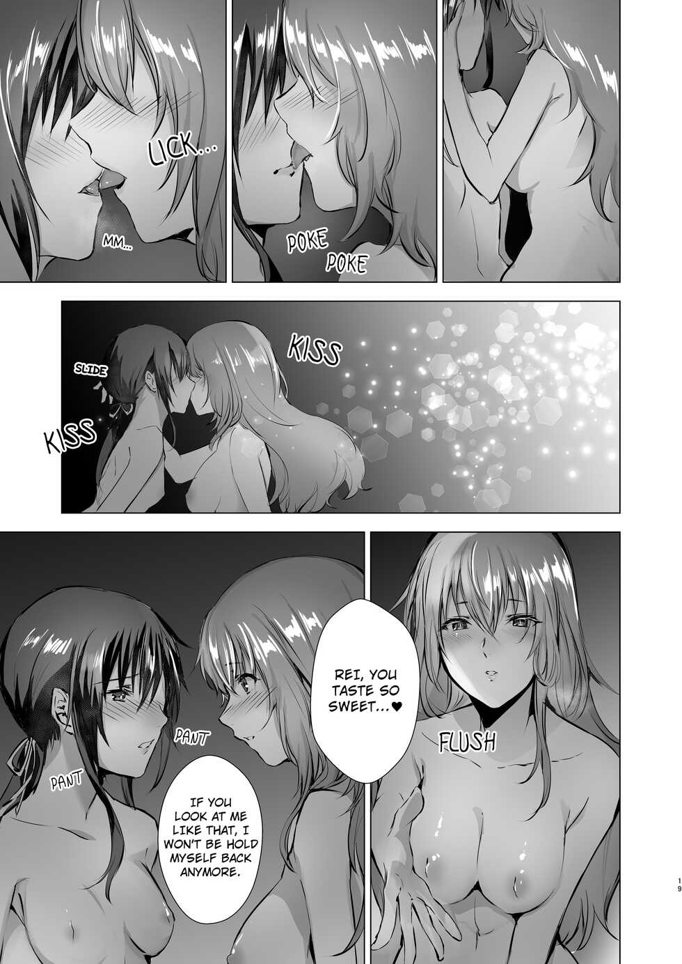 [Yugen no Suda (Mugen no Sudadokei)] Gekkoutou no Yume - Nyotaika Douwa ~Danshi Kinsei no Tou~ [English] - Page 19