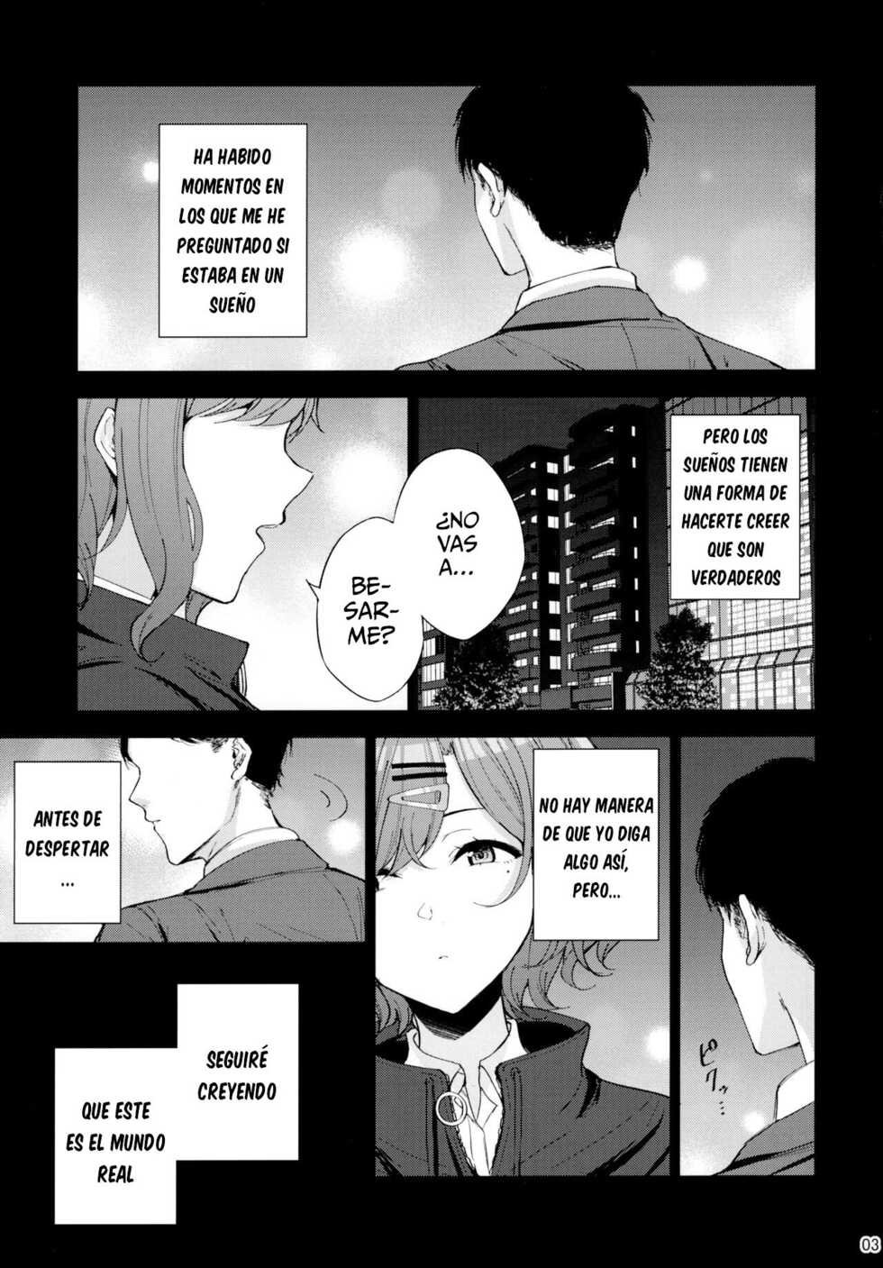 (C99) [manymanyrain (Amagasa Ikuta)] Sakayume no Nokoriga | El aroma constante de un falso sueño (THE iDOLM@STER Shiny Colors) [Spanish] - Page 5