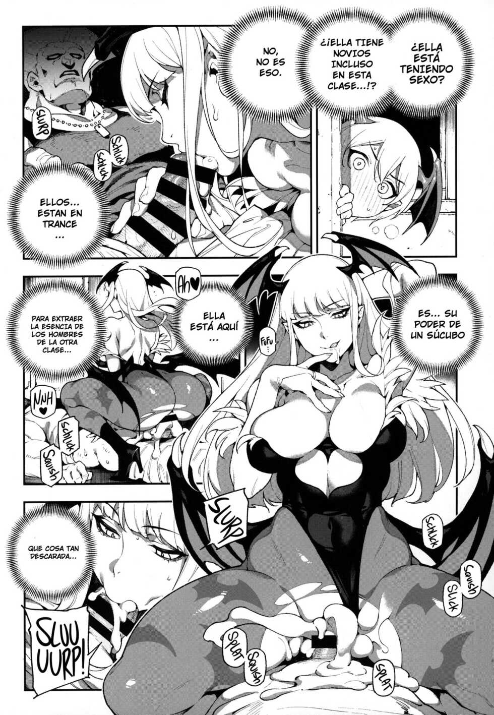 (C97) [Bear Hand (Ireading, Fishine)] Fighter Girls Vampire (Darkstalkers) [Spanish] [Irkum Scan] - Page 5