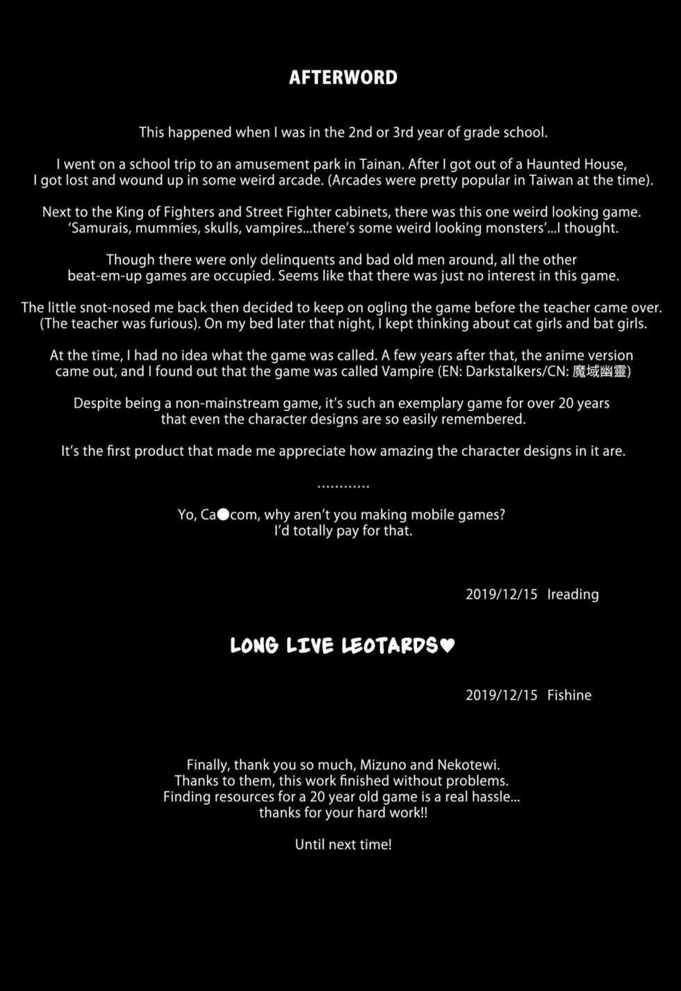 (C97) [Bear Hand (Ireading, Fishine)] Fighter Girls Vampire (Darkstalkers) [Spanish] [Irkum Scan] - Page 23