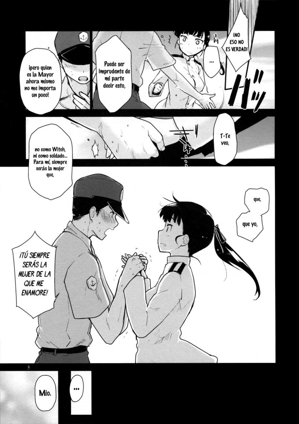 (C87) [Peθ (Mozu)] LOST. (Strike Witches)  [Spanish] [WILLIAM & BETA TRANSLATIONS] - Page 5