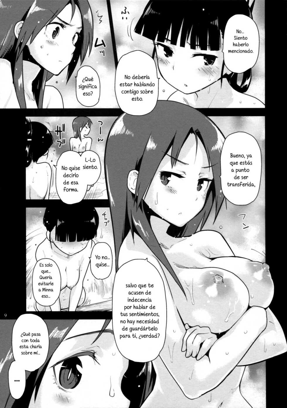 (C87) [Peθ (Mozu)] LOST. (Strike Witches)  [Spanish] [WILLIAM & BETA TRANSLATIONS] - Page 9