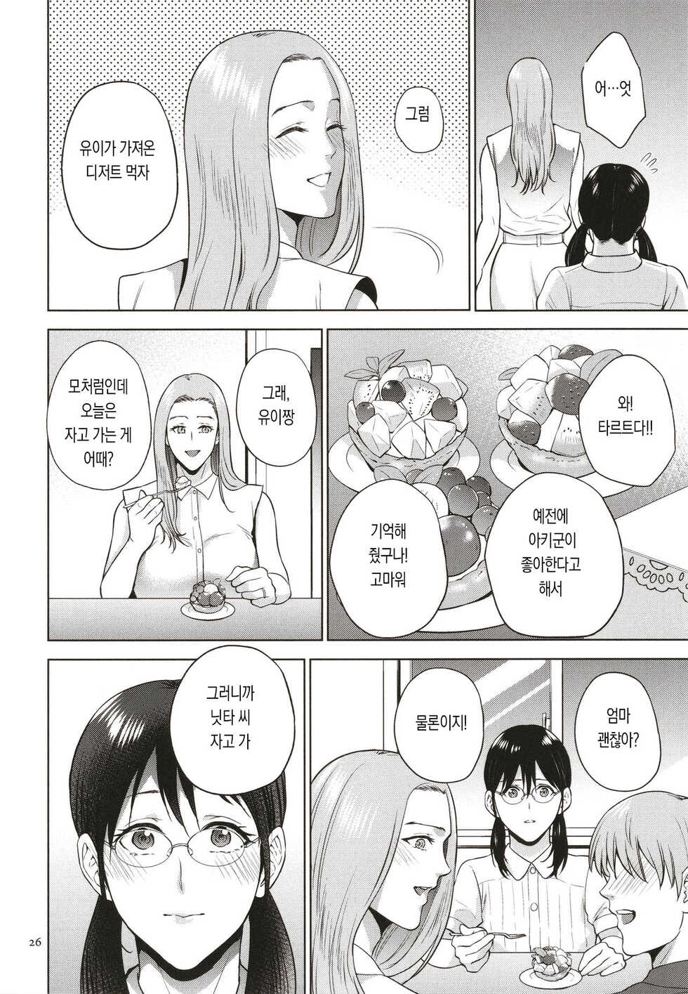 [Natsu no Oyatsu] Mitsu Boshi Immoral | 달콤한 모자 음란 [Korean] [팀 마스터] - Page 26