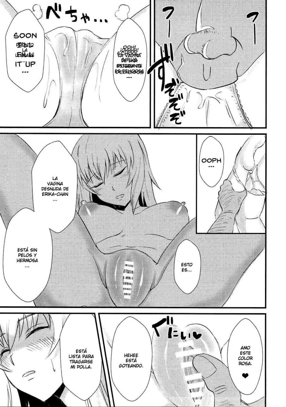 (Panzer Vor! 12) [Kireinabuta (Butachang)] Oyasumi Erika. (Girls und Panzer) [Spanish] [YoMesmo] - Page 14