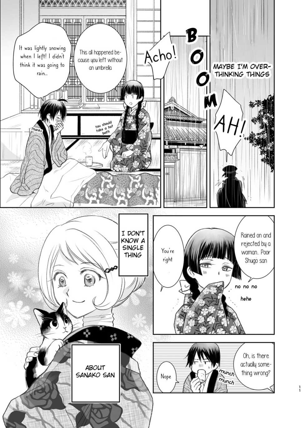 [Yamaguchirou (Yamaguchi Shinji)] Shunshuu no Neko | Cat of Springtime Melancholy [English] [Digital] - Page 9