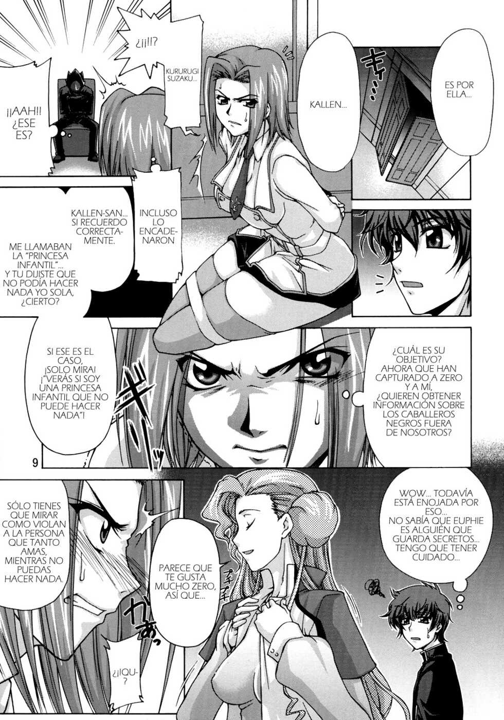 (SC35) [GOLD RUSH (Suzuki Address)] C:G²R 01 (Code Geass: Lelouch of the Rebellion) [Spanish] - Page 8