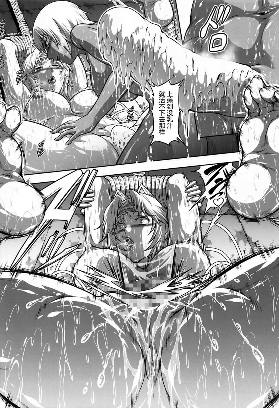 (C99) [Yokohama Junky (Makari Tohru)] Solo Hunter no Seitai WORLD 7 (Monster Hunter) [Chinese] [屏幕脏了汉化组] - Page 24