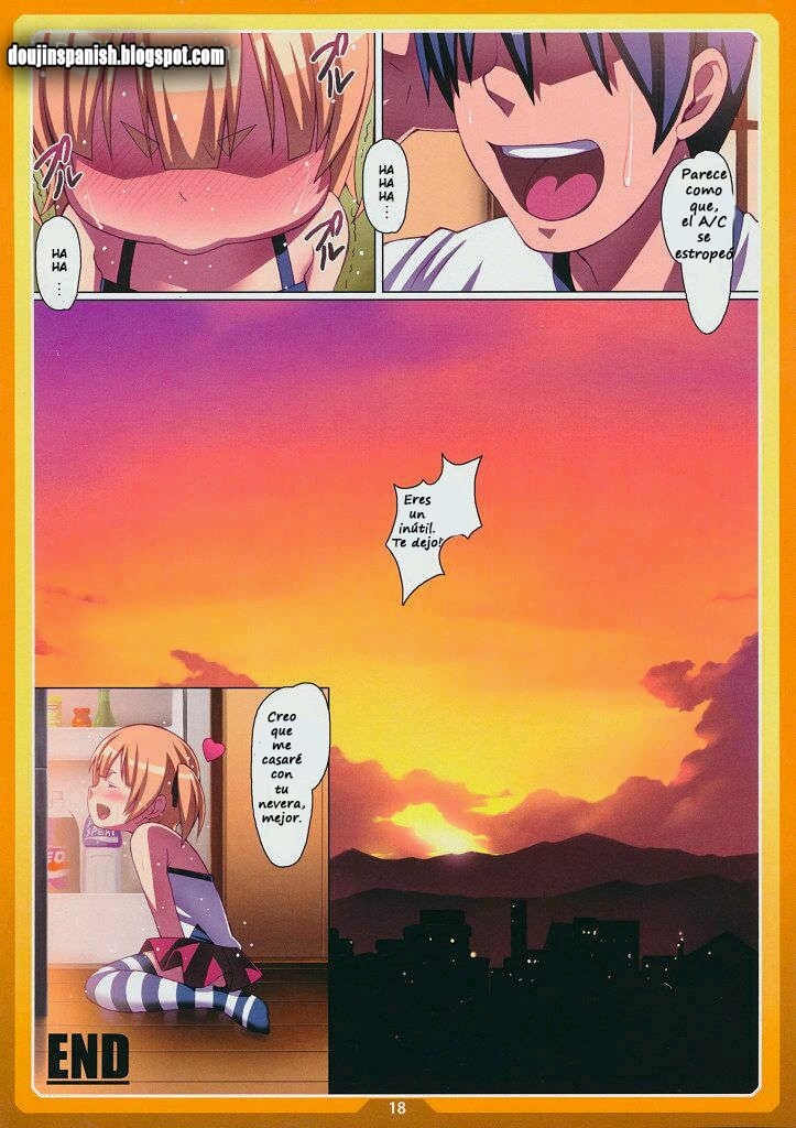 (C77) [LongHornTrain (CyoCyo)] Okashi no Ie (Mitsudomoe) [Spanish] [Doujinspanish] - Page 16