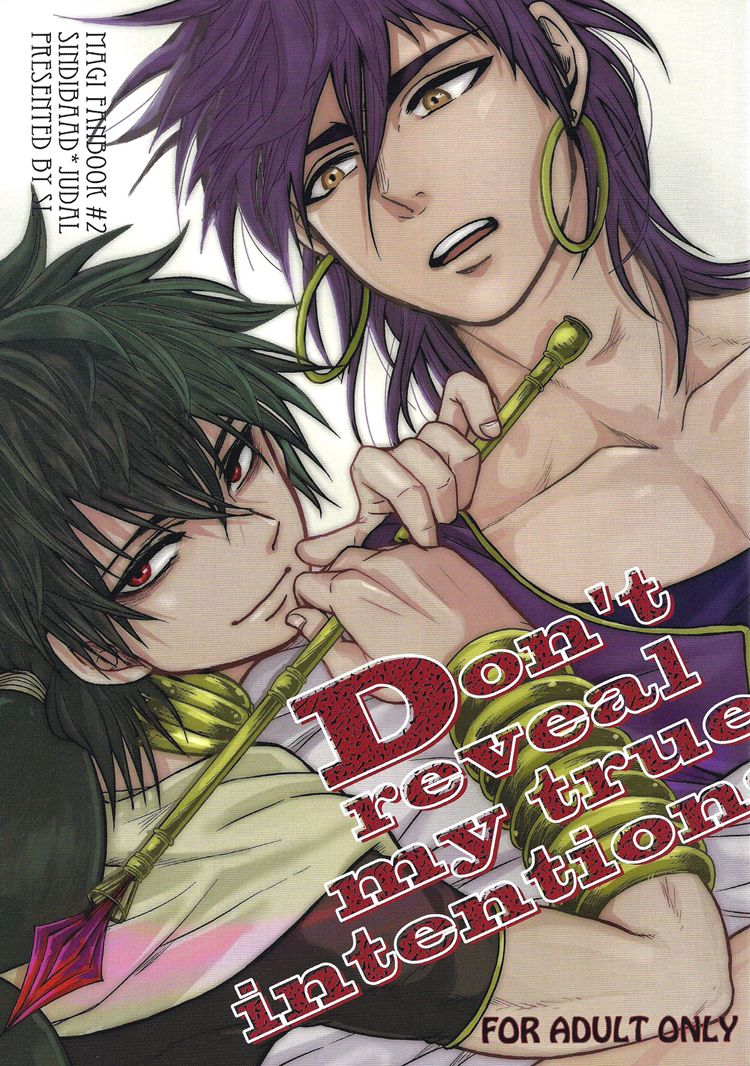 [Joukikikansha (Arika)] Don't reveal my true intentions! (Magi: The Labyrinth of Magic) [Spanish] [Doujins Yaoi en Espanol] - Page 1
