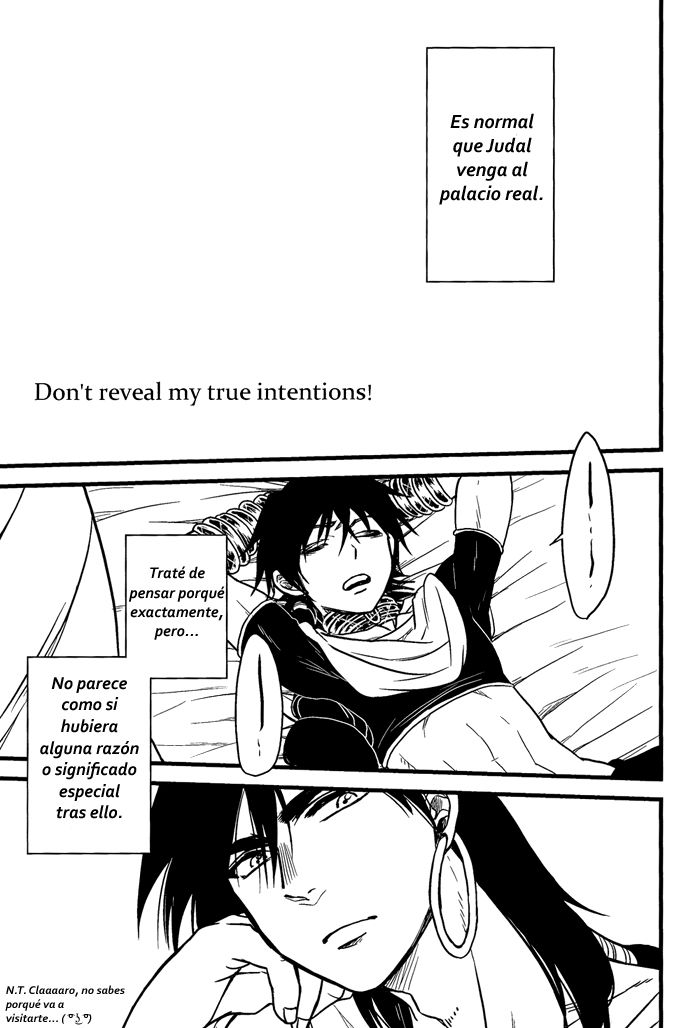 [Joukikikansha (Arika)] Don't reveal my true intentions! (Magi: The Labyrinth of Magic) [Spanish] [Doujins Yaoi en Espanol] - Page 7