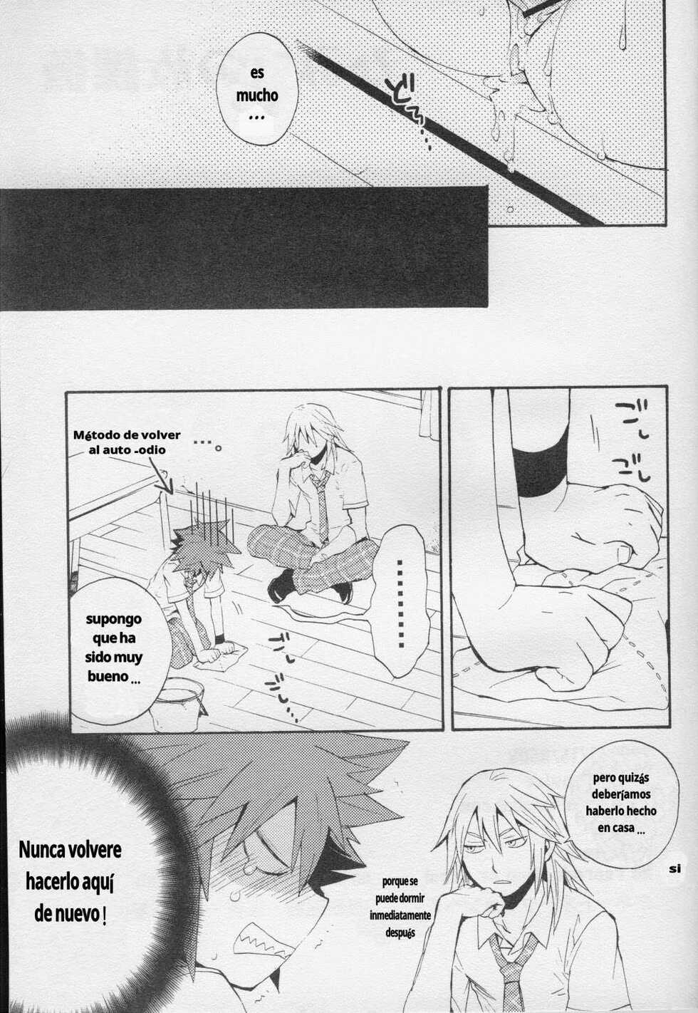 (CosCafe22) [RS (Samwise)] Himitsu no Houkago (Kingdom Hearts) [Spanish] [nokokuro] - Page 16